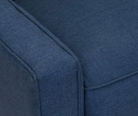 Chic Home Aberdeen Tufted Linen Club Chair Teal