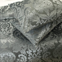 Chic-Home-Athena 5 Piece Jacquard Burnout Velvet Damask Comforter Set-