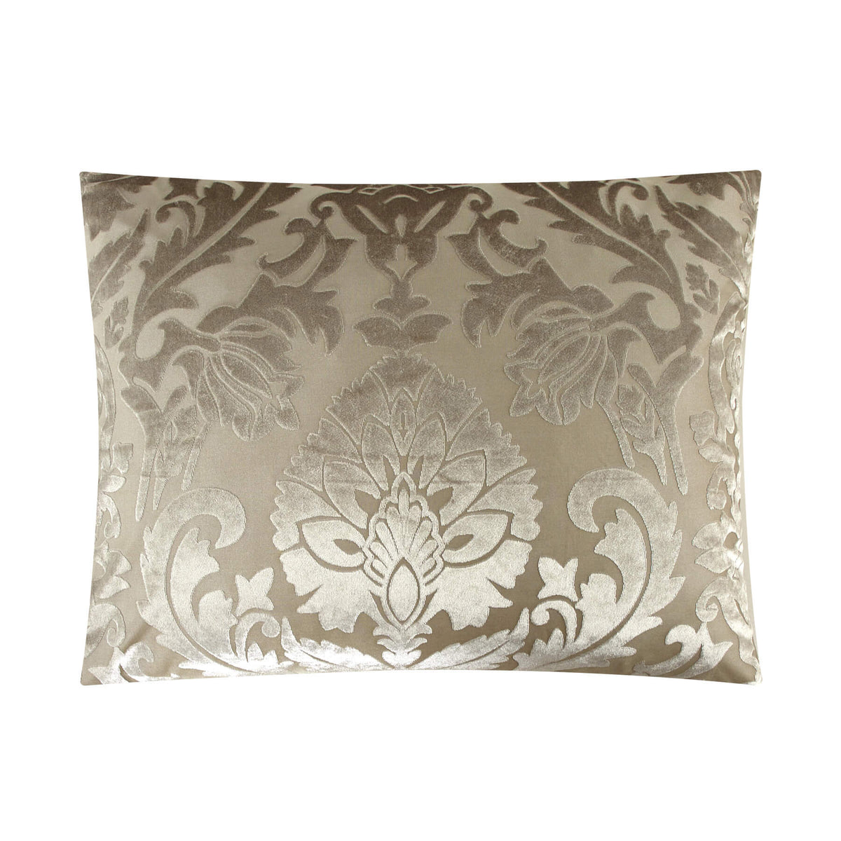 Chic-Home-Athena 5 Piece Jacquard Burnout Velvet Damask Comforter Set-