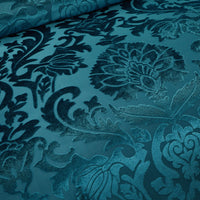 Chic-Home-Athena 9 Piece Jacquard Burnout Velvet Damask Comforter Set-