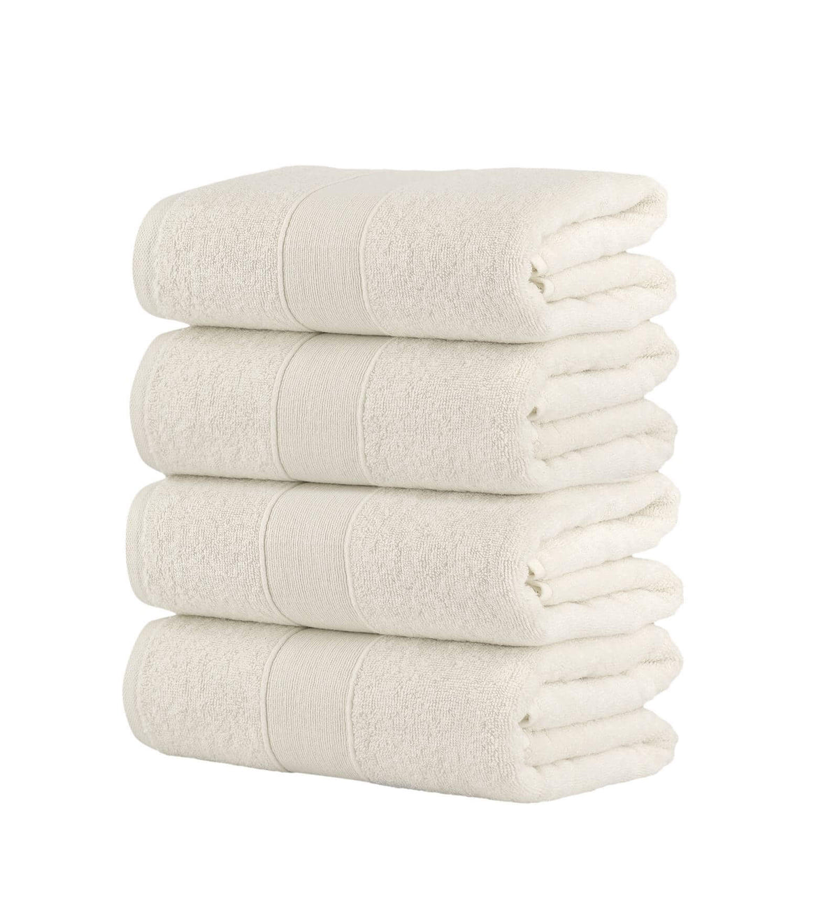 Chic Home 4-Piece Standard 100 Oeko-Tex Certified Bath Towel Set