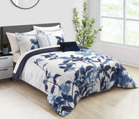 Chic Home Ione 9 Piece Watercolor Floral Comforter Set-