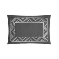 Chic-Home-Kenji 5 Piece Gauze Jacquard Comforter Set-