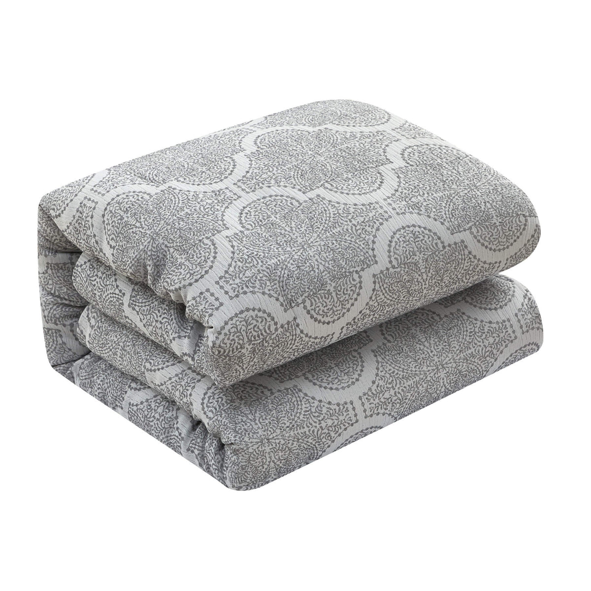 Chic-Home-Kenji 5 Piece Gauze Jacquard Comforter Set-
