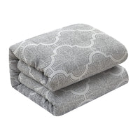 Chic-Home-Kenji 5 Piece Gauze Jacquard Comforter Set-