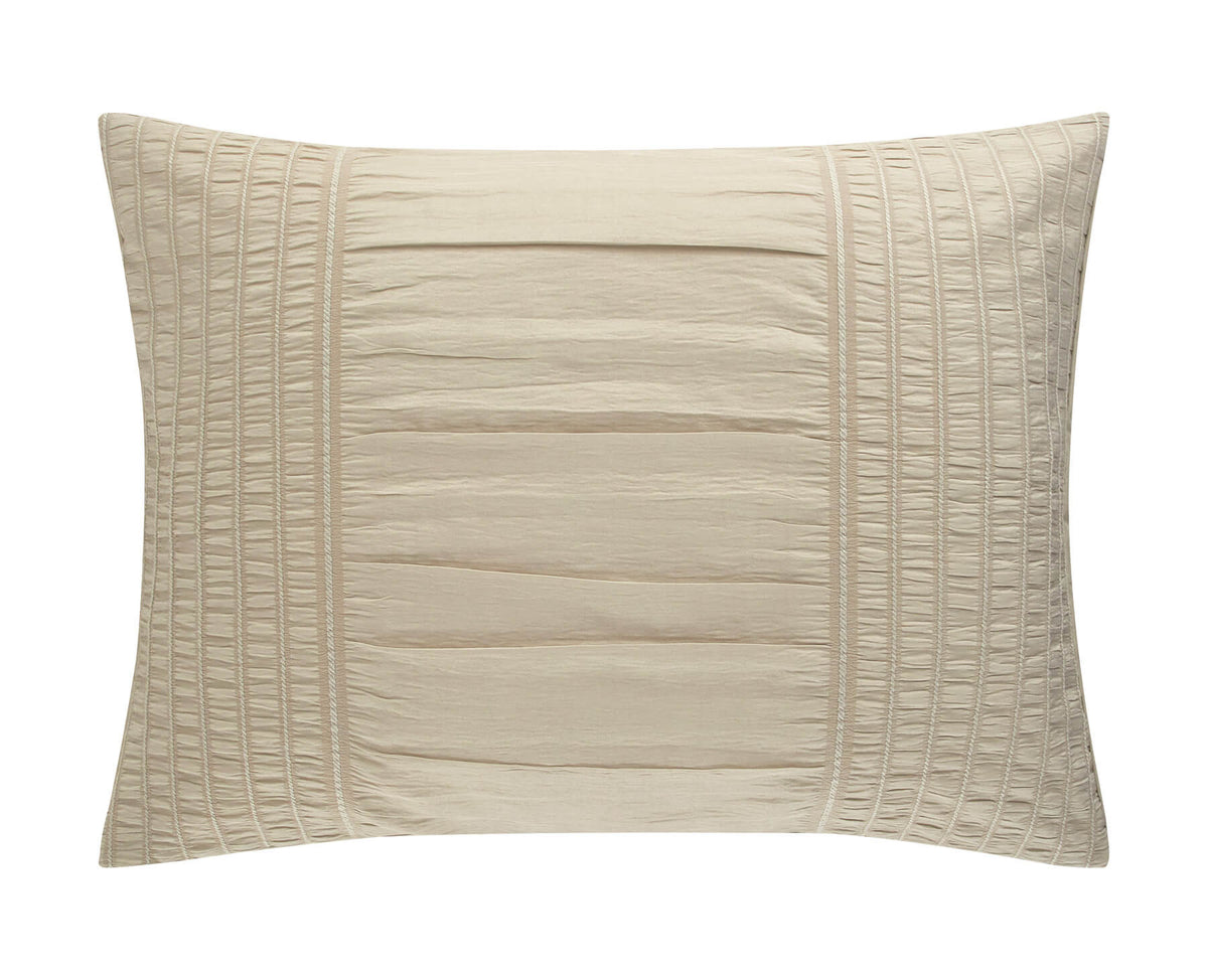Chic Home Leona 5 Piece Pleated Seersucker Comforter Set-