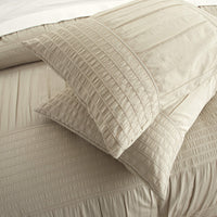 Chic Home Leona 5 Piece Pleated Seersucker Comforter Set-