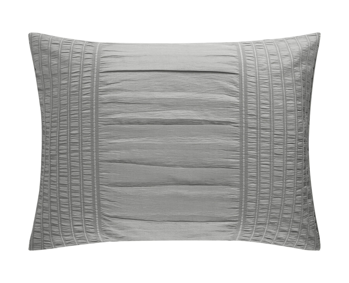 Chic Home Leona 5 Piece Pleated Seersucker Comforter Set-