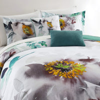 Chic Home Lexie 9 Piece Watercolor Floral Comforter Set-