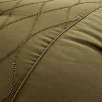 Chic Home Ophelia 5 Piece Textured Jacquard Comforter Set - Green