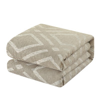 Chic-Home-Priam 5 Piece Chenille Jacquard Comforter Set-