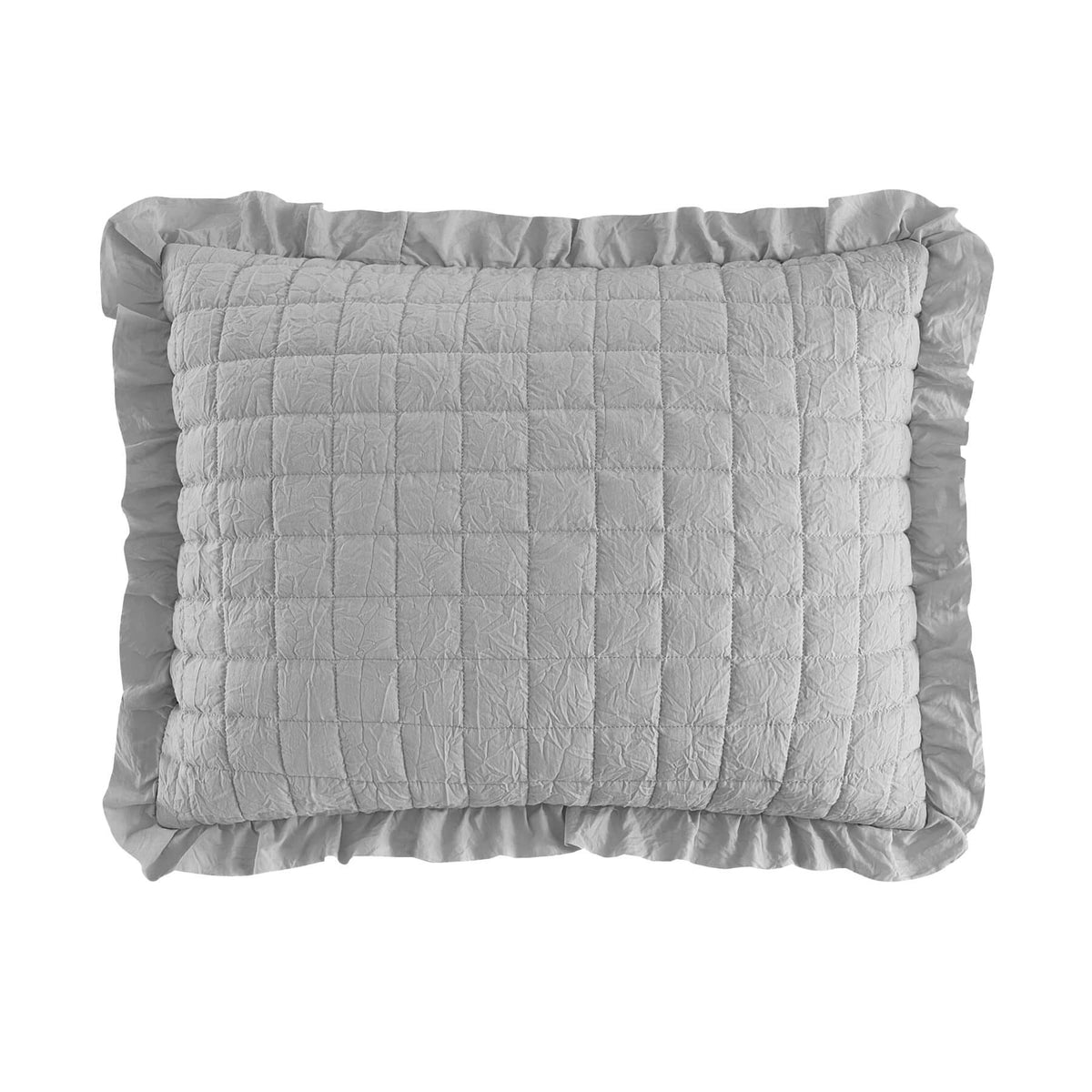 Chic-Home-Revel 7 Piece Diamond Stitched Crinkle Quilt Set-