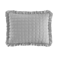 Chic-Home-Revel 7 Piece Diamond Stitched Crinkle Quilt Set-