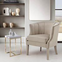 Sloane Velvet Barrel Accent Chair