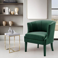 Sloane Velvet Barrel Accent Chair