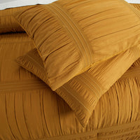 Chic Home Thalia 5 Piece Ruffled Striped Comforter Set-