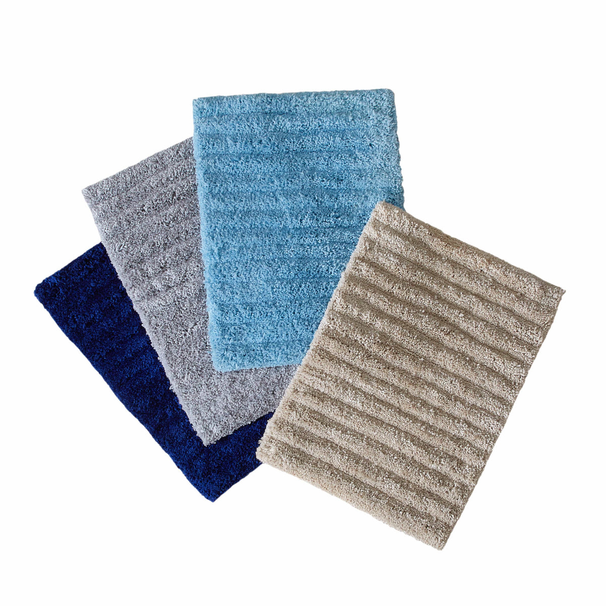 Chic Home Striped Bath Rugs