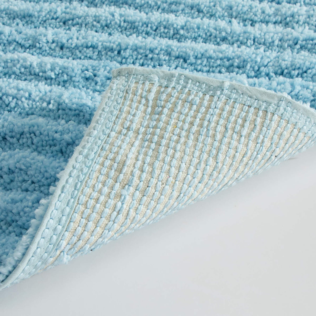 Chic-Home-Tyrion 2 Piece Plush Poly-Cotton Bath Rug Set-