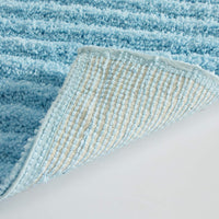 Chic-Home-Tyrion 2 Piece Plush Poly-Cotton Bath Rug Set-