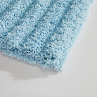Chic-Home-Tyrion 2 Piece Plush Poly-Cotton Bath Rug Set-