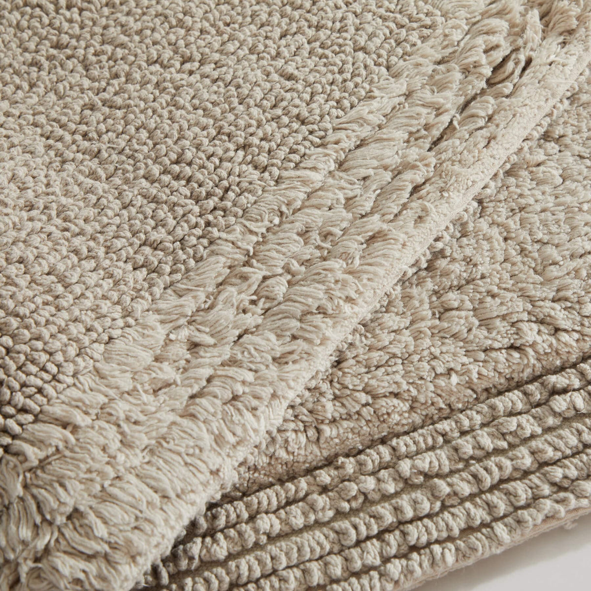 Chic-Home-Katniss Reversible Thick Cotton Large Bathroom Rug-