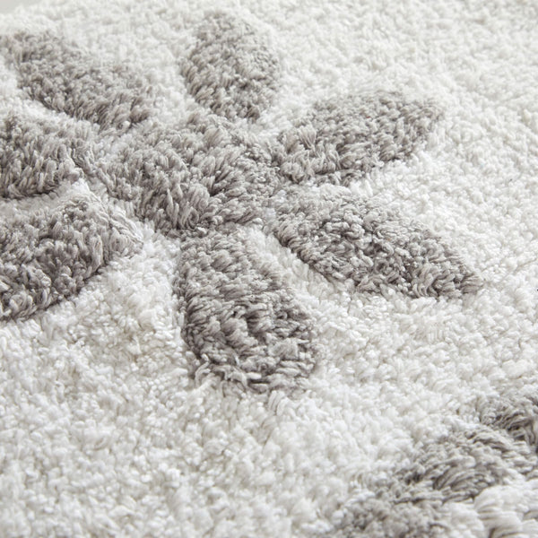 Chic-Home-Sarabi Plush Tufted Cotton Large Bathroom Rug-