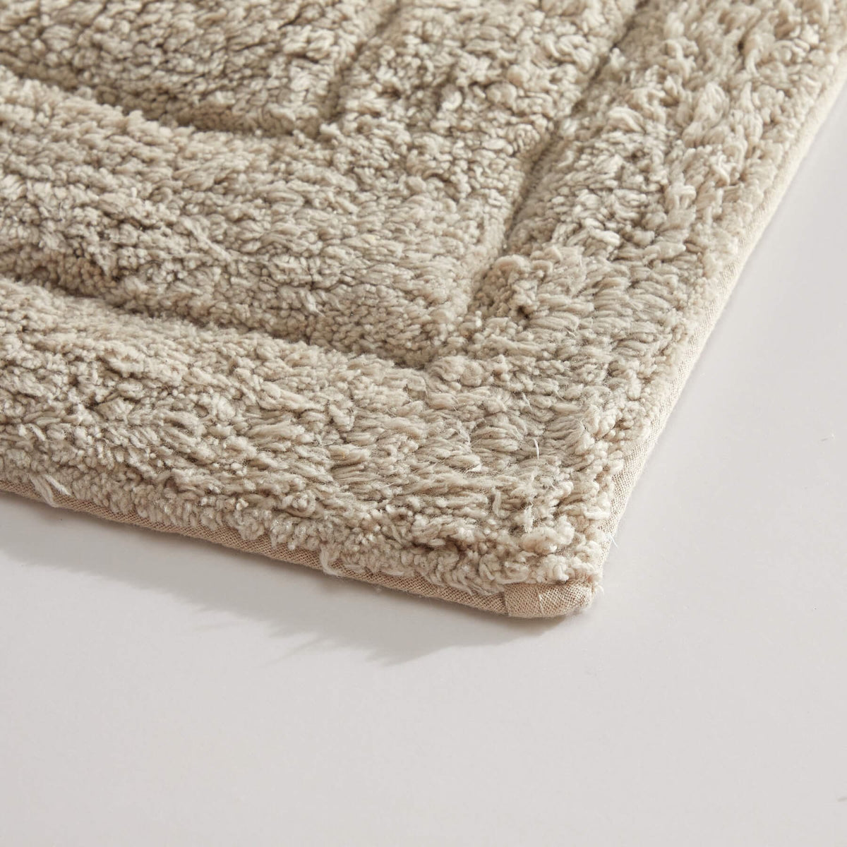 Chic-Home-Greyson Plush Cotton Large Bathroom Rug-