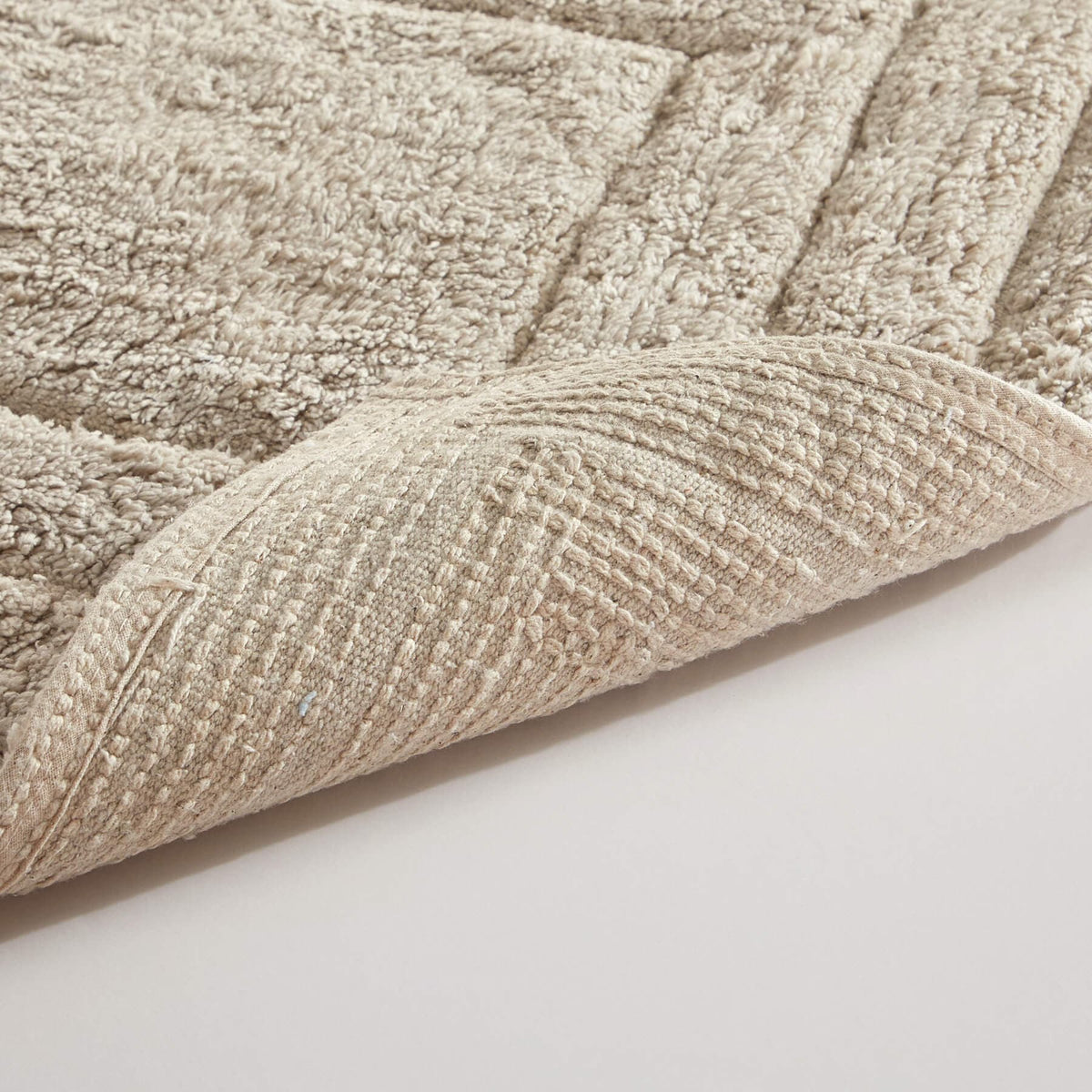 Chic-Home-Greyson Plush Cotton Large Bathroom Rug-