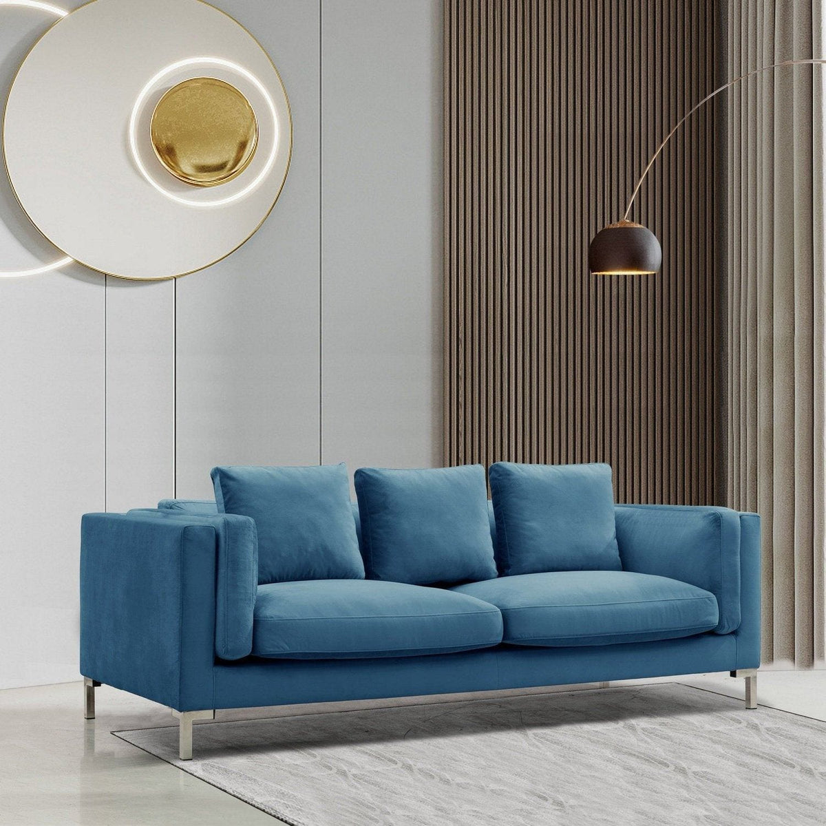 Iconic Home Emory 3 Piece Living Room Set 