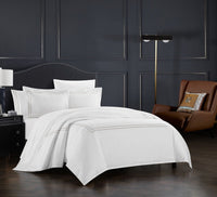 Chic Home Alford 3 Piece Cotton Duvet Cover Set 
