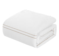 Chic Home Alford 7 Piece Cotton Duvet Cover Set 