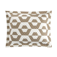 Chic Home Arthur 7 Piece Geometric Pattern Quilt Set 