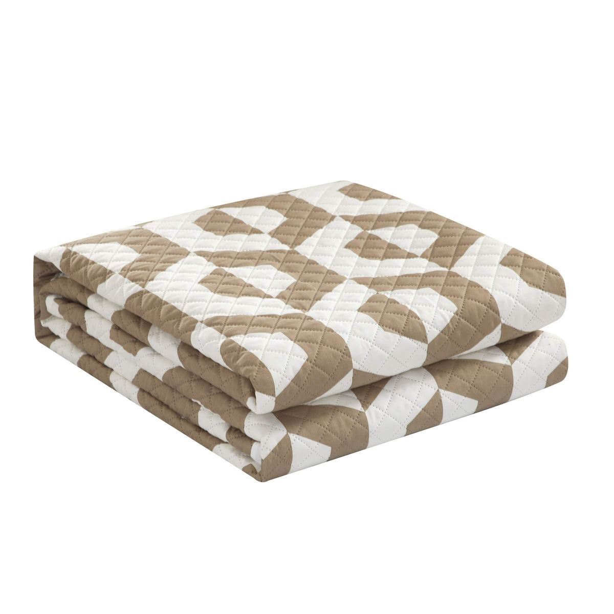 Chic Home Arthur 7 Piece Geometric Pattern Quilt Set 