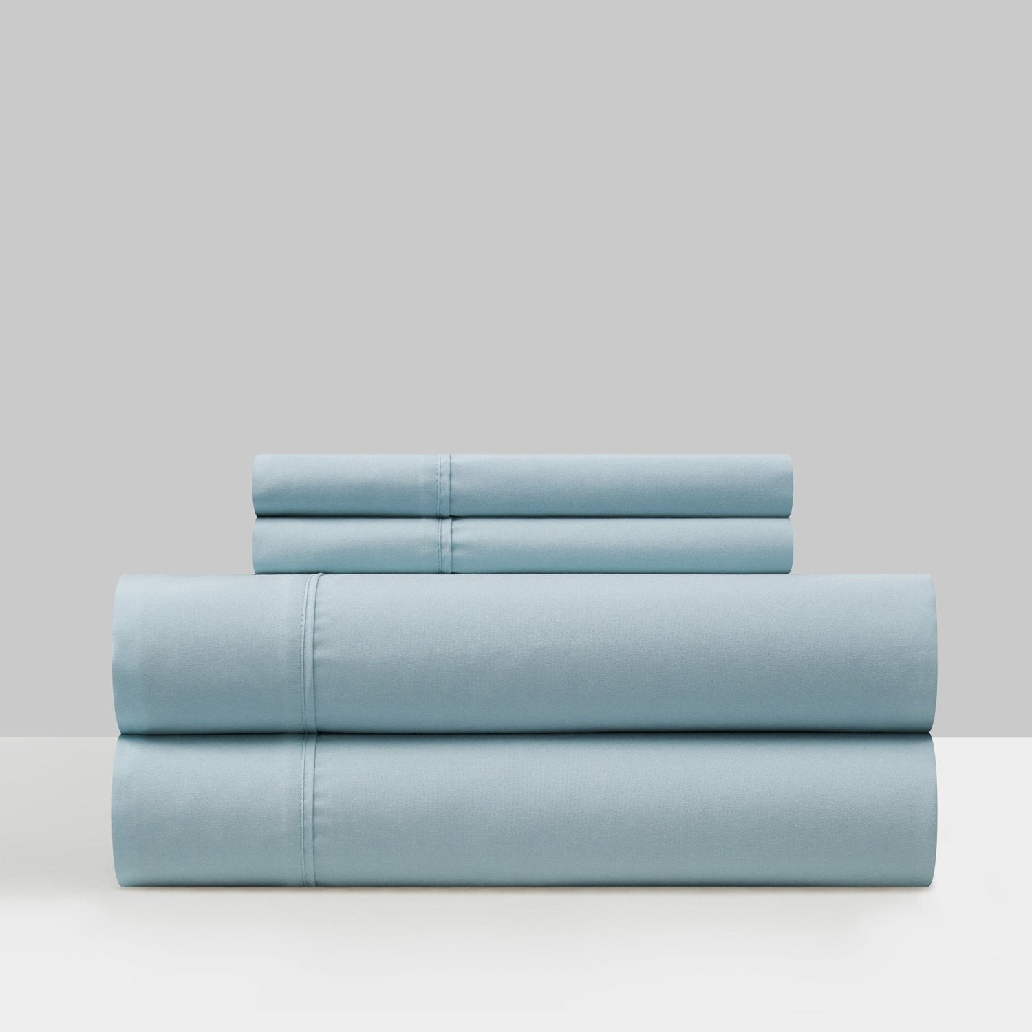 chic home Ashton 4 Piece Piping Flange Edge Sheet Set
