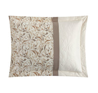 Chic Home Ava 8 Piece Color Block Floral Comforter Set 