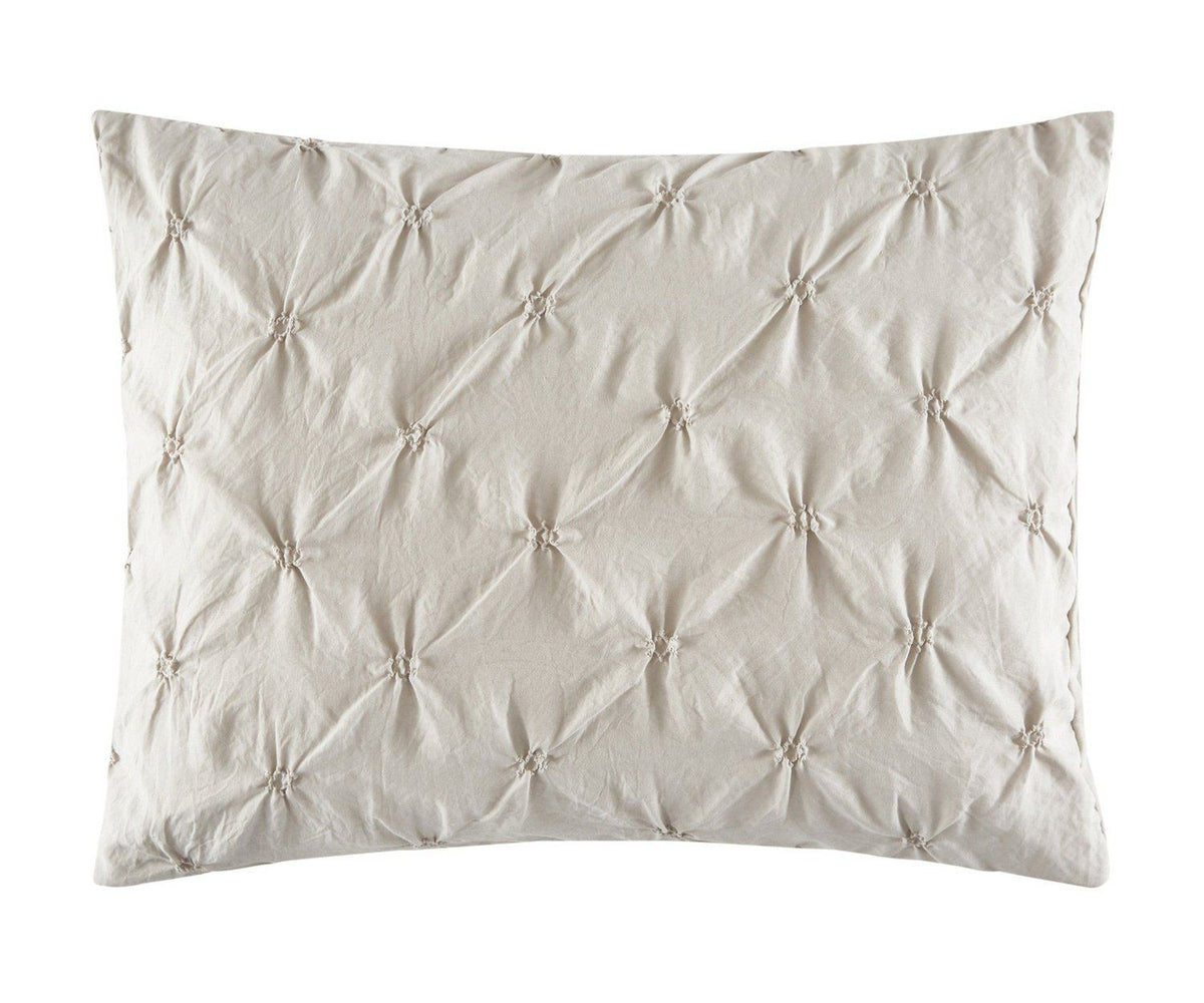 Chic Home Bradley 4 Piece Diamond Pinch Pleat Comforter Set 