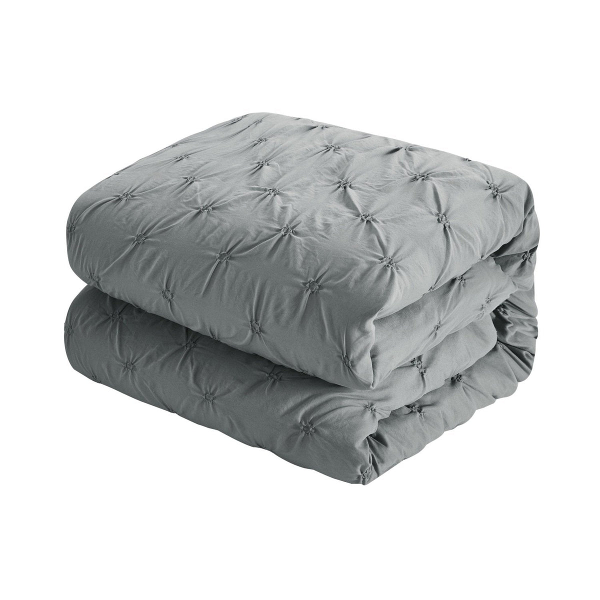 Chic Home Bradley 8 Piece Diamond Pinch Pleat Comforter Set 