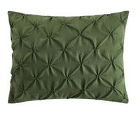 Chic Home Bradley 8 Piece Diamond Pinch Pleat Comforter Set 
