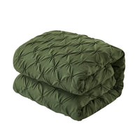 Chic Home Bradley 8 Piece Diamond Pinch Pleat Comforter Set 