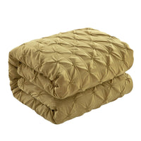 Chic Home Bradley 8 Piece Diamond Pinch Pleat Comforter Set 