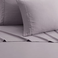 Chic Home Casey 4 Piece Washed Fabric Sheet Set 