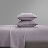 Chic Home Casey 4 Piece Washed Fabric Sheet Set 