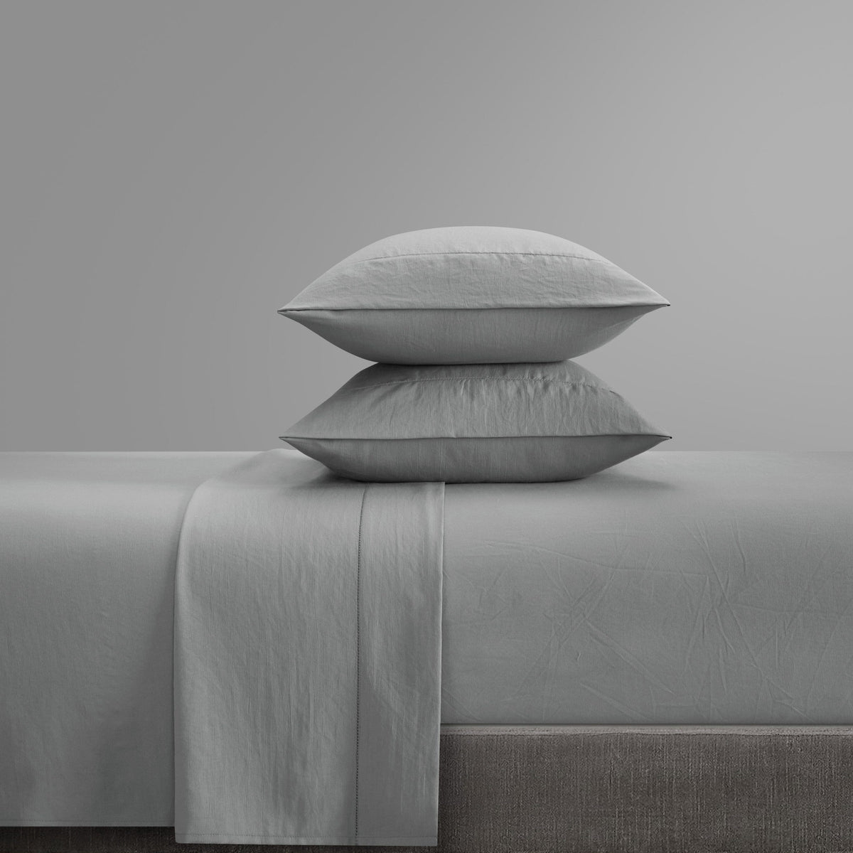 Chic Home Casey 4 Piece Washed Fabric Sheet Set 