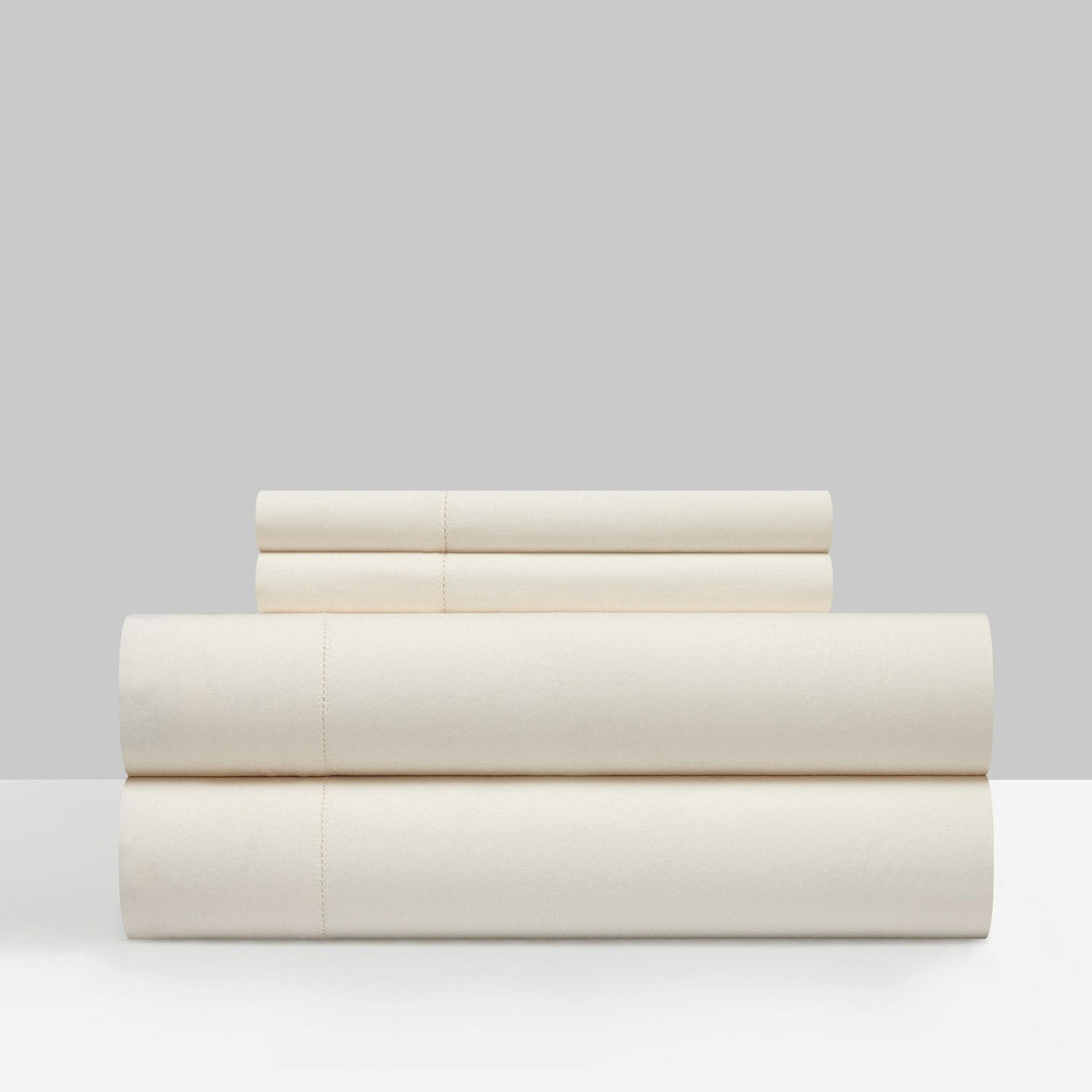Chic Home Casey 4 Piece Washed Fabric Sheet Set Beige