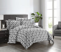 Chic Home Chrisley 7 Piece Watercolor Duvet Cover Set 