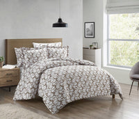 Chic Home Chrisley 7 Piece Watercolor Duvet Cover Set 