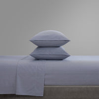 Chic Home Denise 4 Piece Graphic Herringbone Print Sheet Set 