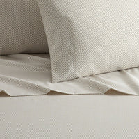 Chic Home Denise 4 Piece Graphic Herringbone Print Sheet Set 