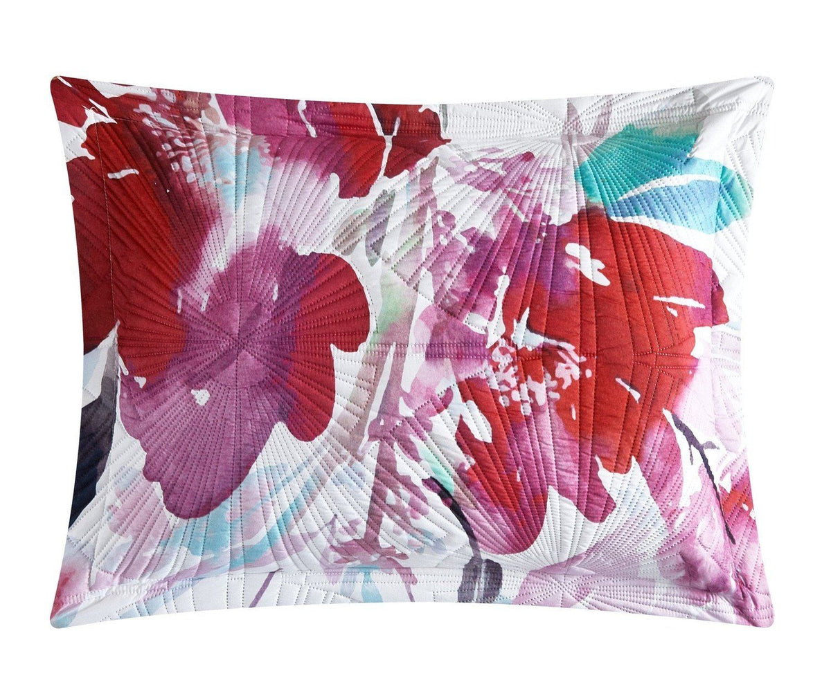Chic Home Henrietta 4 Piece Reversible Quilt Set 