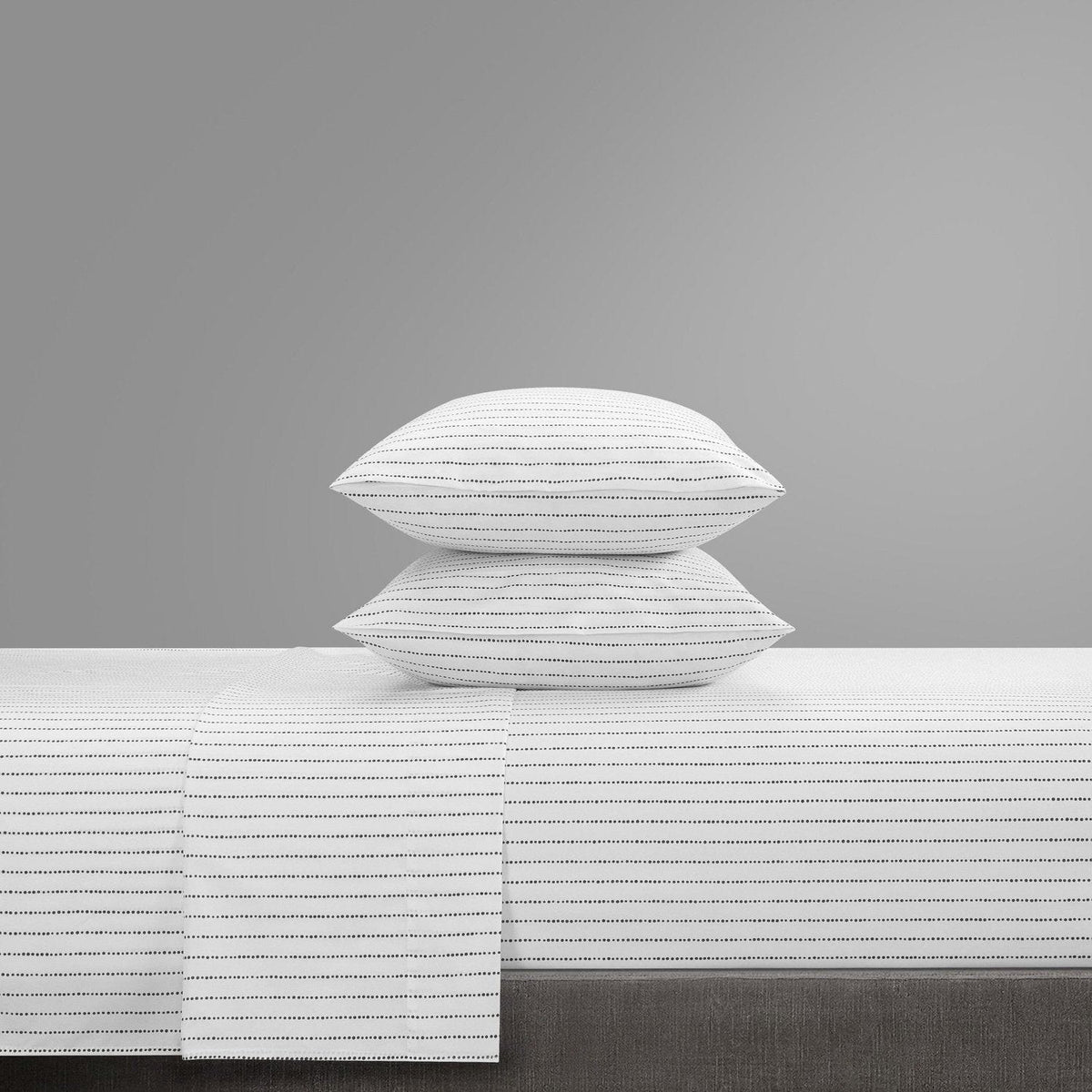 Chic Home Kailey 4 Piece Dot Striped Sheet Set 